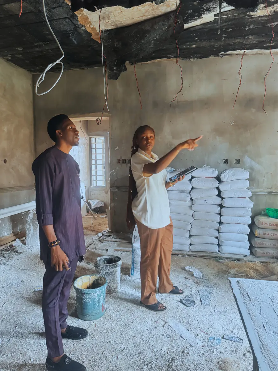 Materials received on site